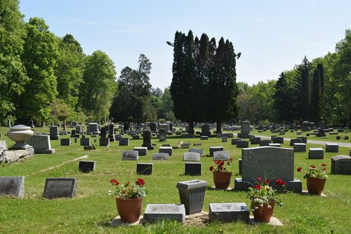 catholic  cemetery  headstone
