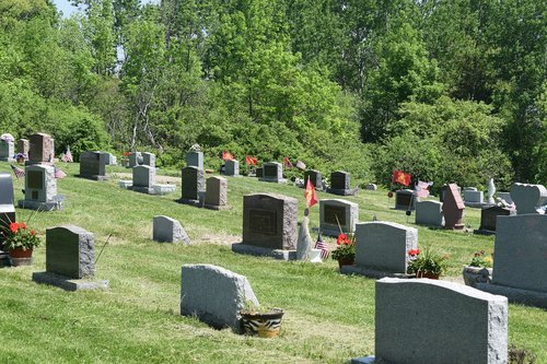 catholic  cemetery  headstone