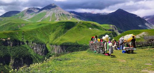 caucasus mountains georgia