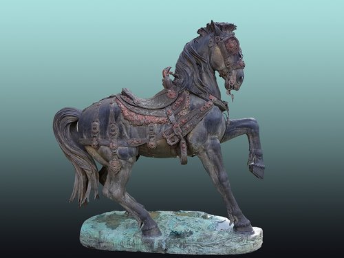 cavalry  sculpture  horse