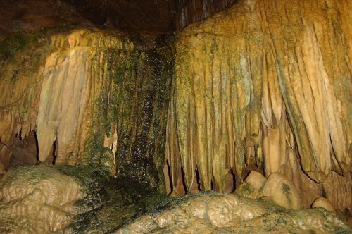 cave under the ground limestone