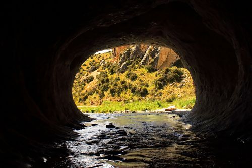 cave water the stones