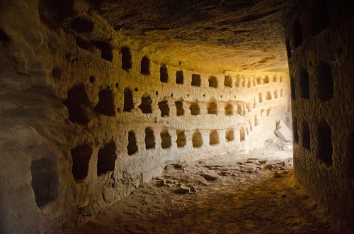 cave dark columbarium