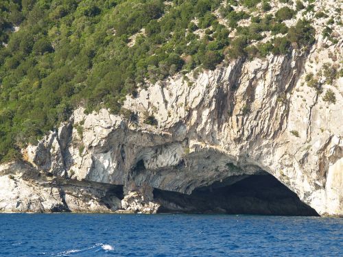 cave sea rock