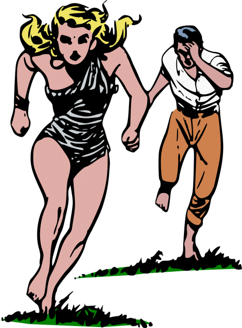 cave girl chase comics