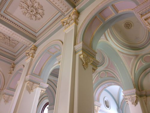ceiling parliament ornate