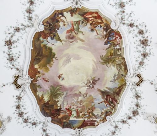 ceiling painting painting antique