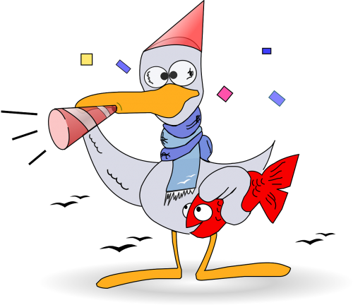 celebration party gull