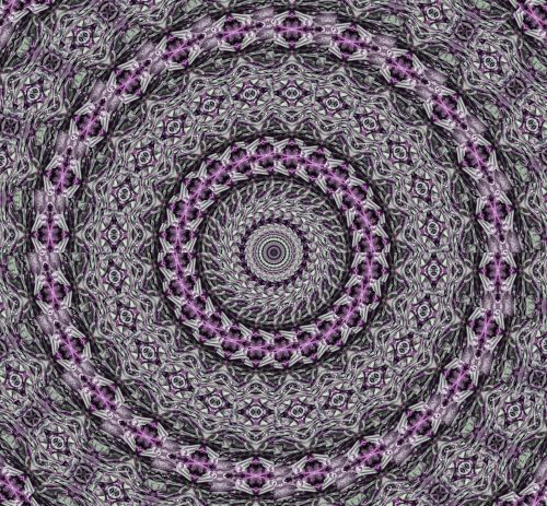 Celestial Pinwheel Purple