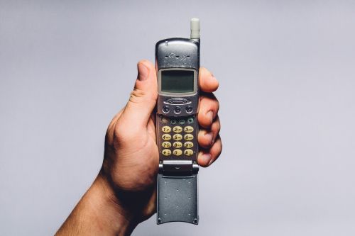 cell phone oldschool vintage