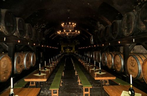 cellar wine wine barrels