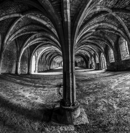 Cellarium Fountains Abbey