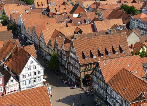 celle lower saxony old town