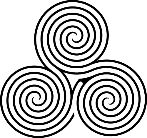 celtic spiral triple