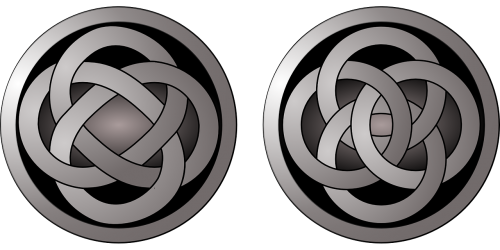 celtic circles celtic design buttons