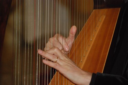 celtic harp hands sound