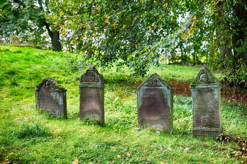 cemetery grave stones grave