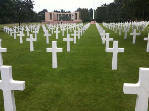 cemetery american normandy