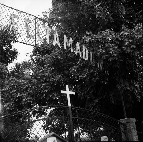 cemetery christian cross