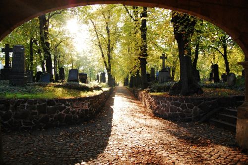 cemetery god's acre peaceful