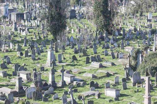 cemetery graves die