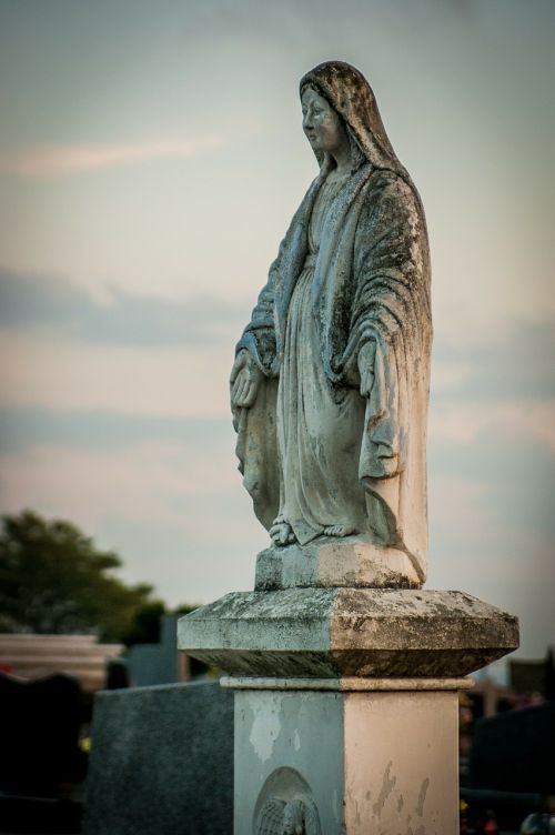 cemetery figure old