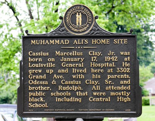 cemetery ali sign