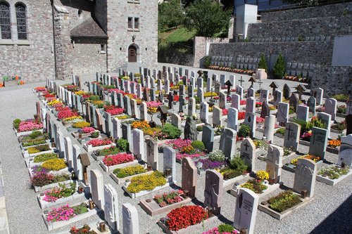 cemetery  graves  grave stones