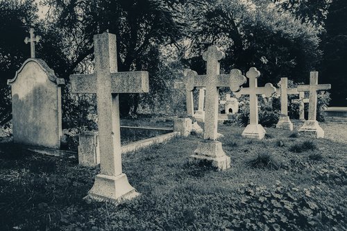 cemetery  old  cross