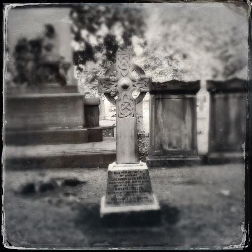 cemetery tombstone celtic