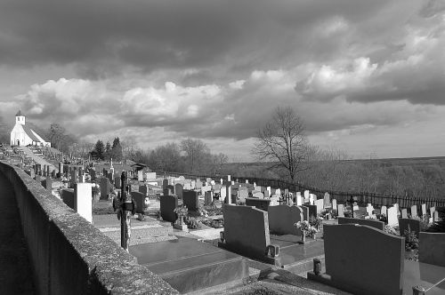 cemetery graves grave stones