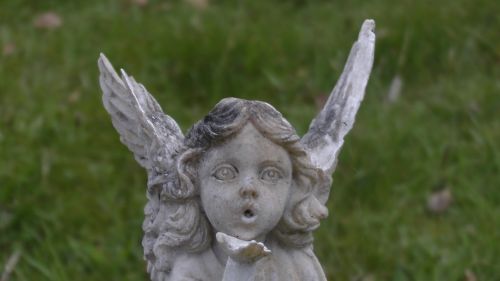 Cemetery Angel Blowing Me A Kiss