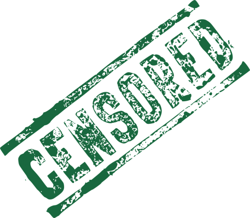 censored green stamp