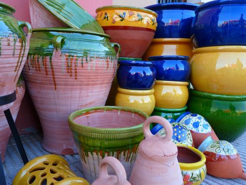 ceramic pots vessels