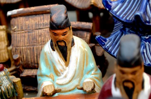 Ceramic Chinese Figurines (b)