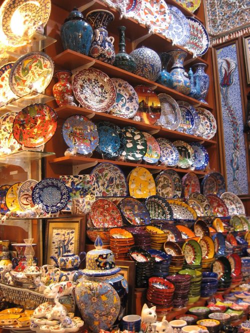 ceramics bazaar turkey