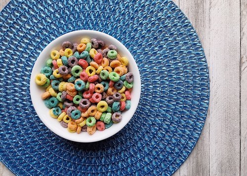 cereal  breakfast  rainbow