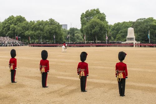 ceremony military parade trooping the colour