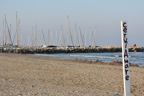 cervia  sea  beach