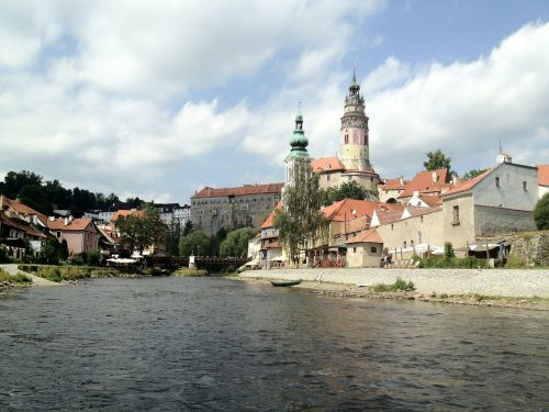 český krumlov czech republic river