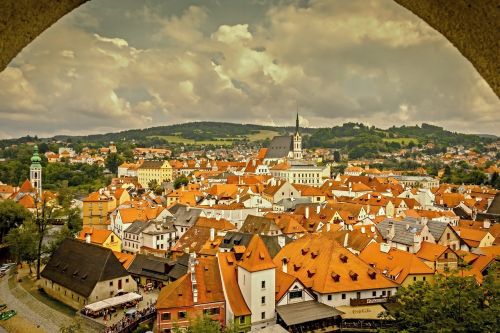 český krumlov czech czech republic