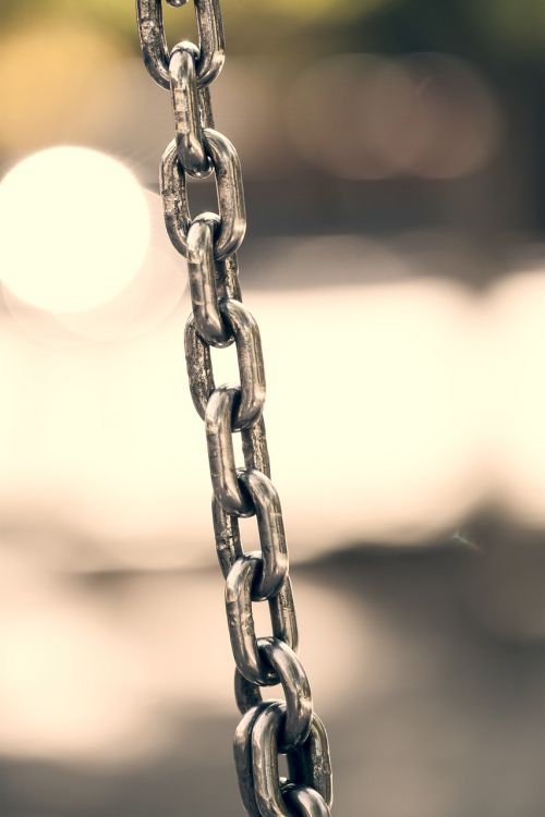 chain steel metal