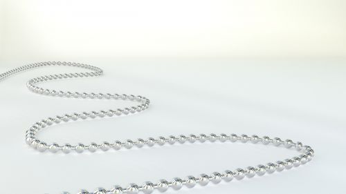 chain 3d silver