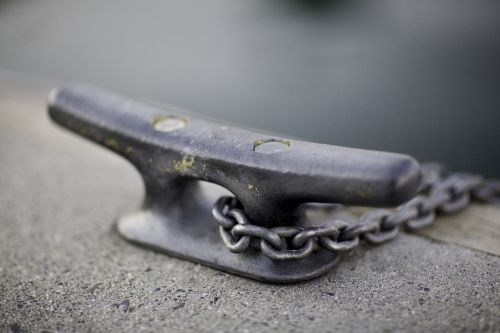 chain cleat close-up