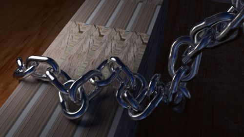 chain silver strings