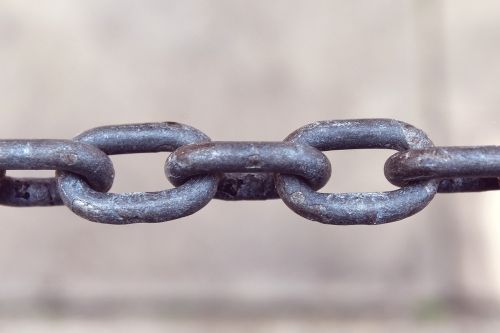 chain chain link border