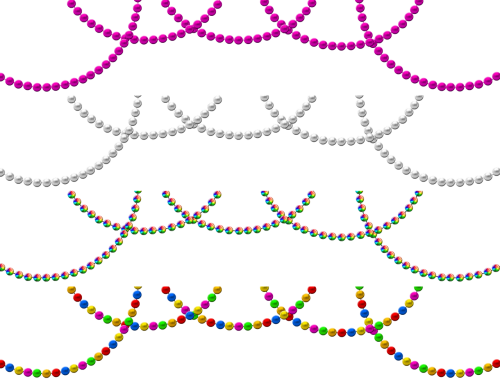 chains balls beads
