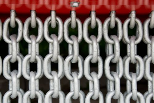 chains chain link steel