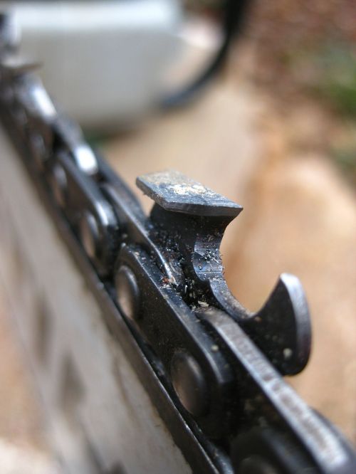 chainsaw chainring sharp