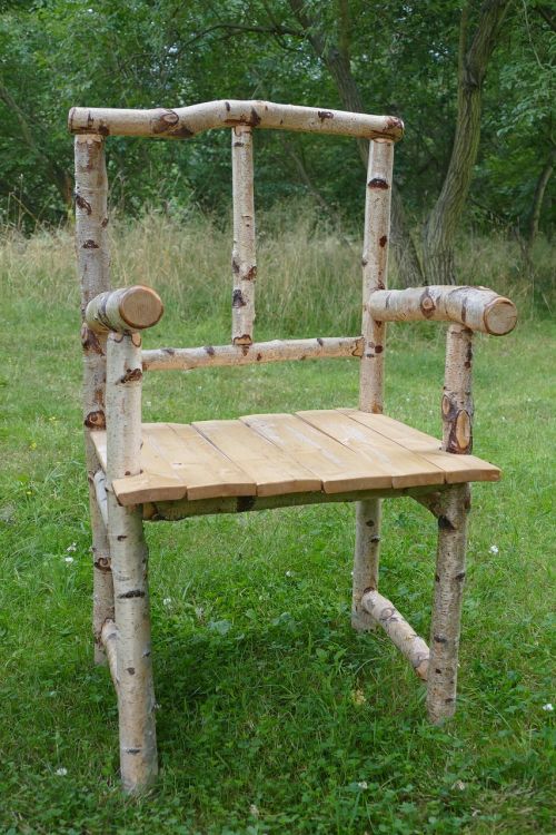 chair wood birch